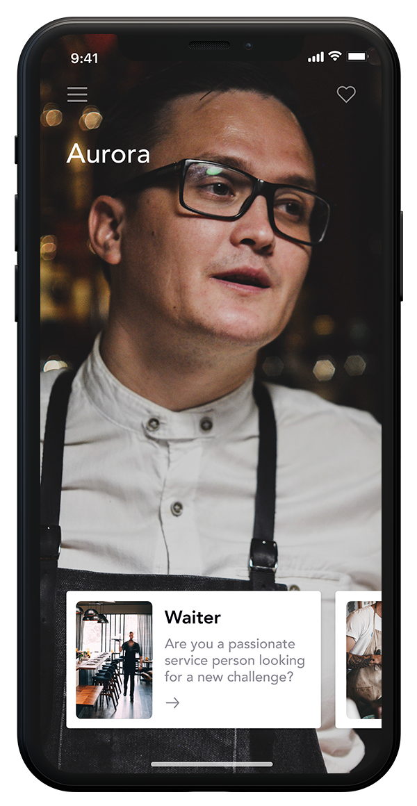 Cafe Jobs iPhone Mockup
